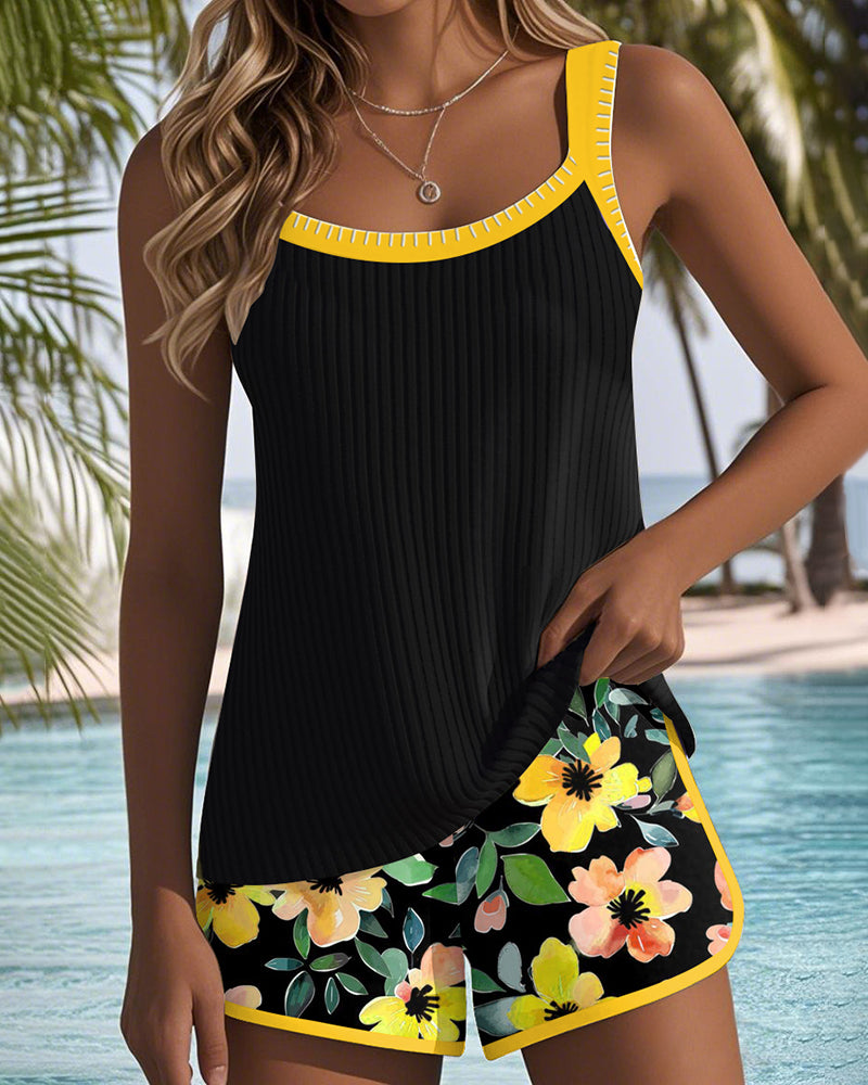 Van Laar® | Tweedelige Elegante Tankini Set