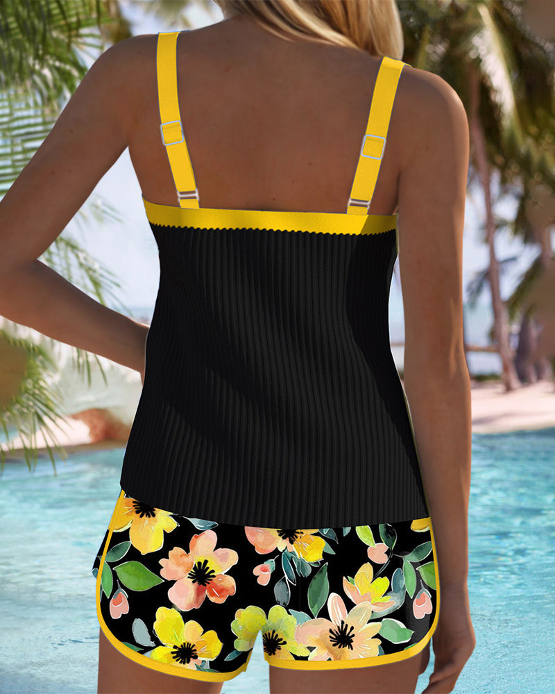 Van Laar® | Tweedelige Elegante Tankini Set