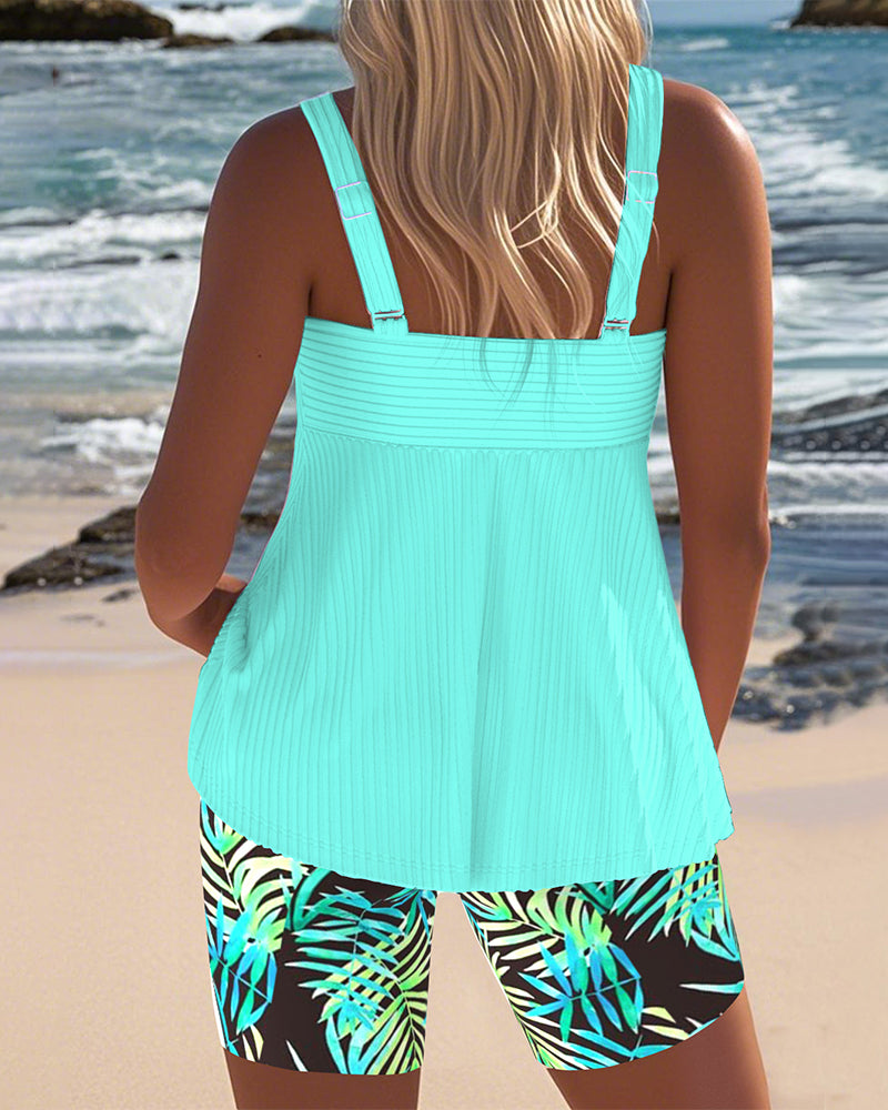 Van Laar® | Kleurrijke Tankini Setje