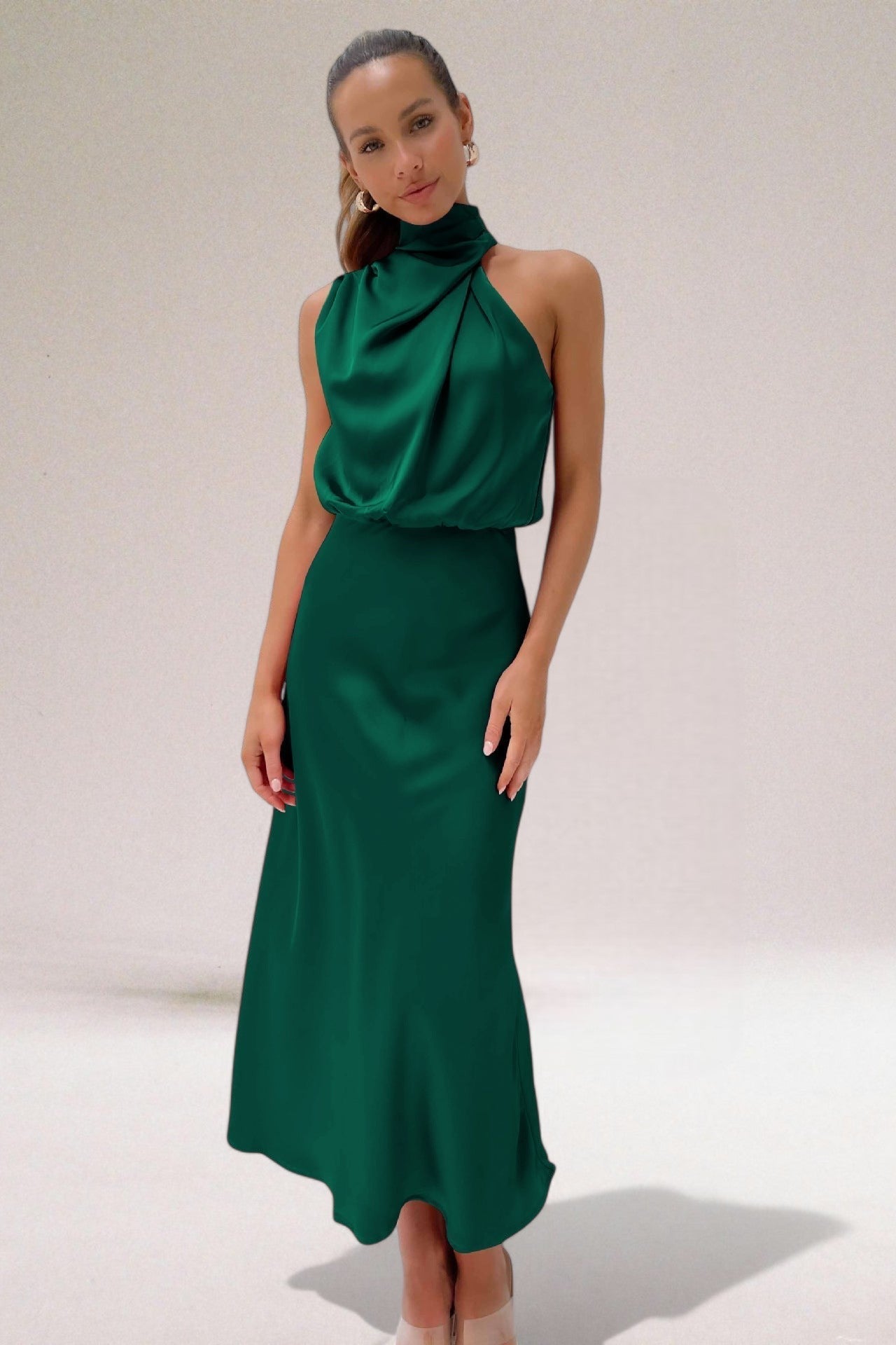 Van Laar®| Satijnen Glamour Jurk