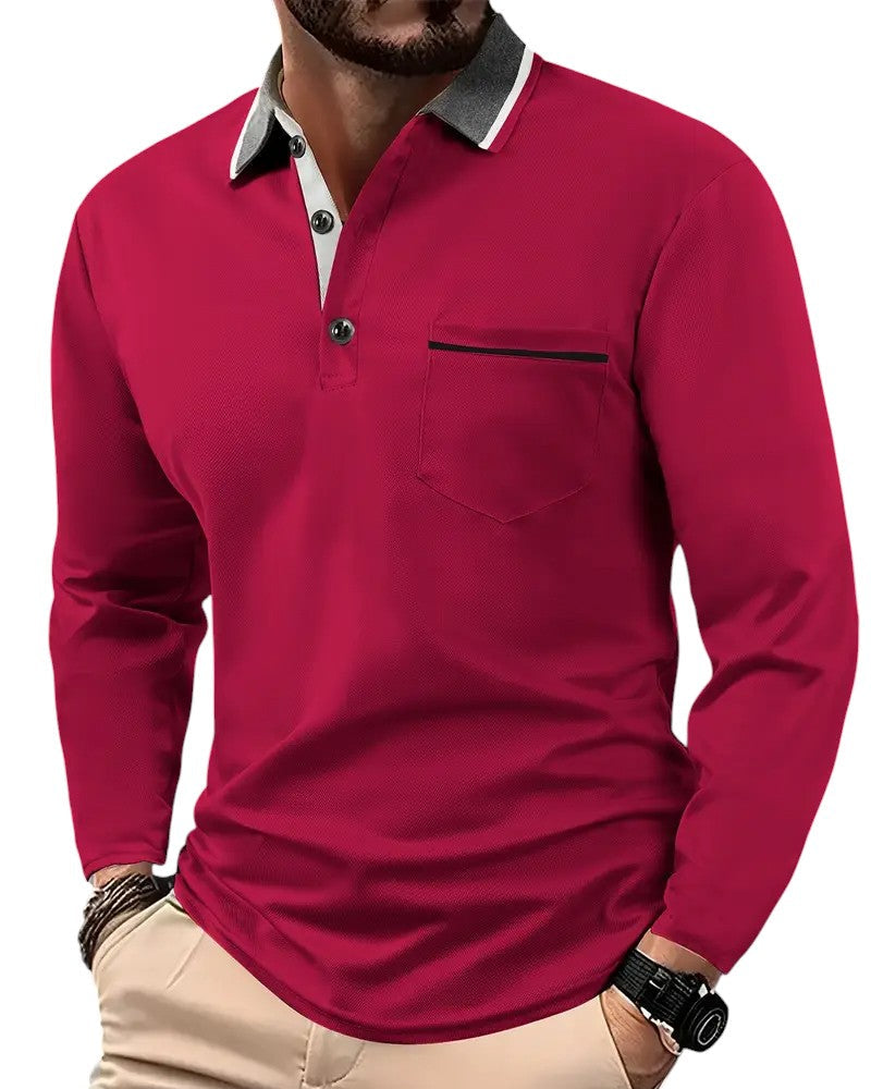 LaLune™ | Klassieke Lange Mouwen Polo