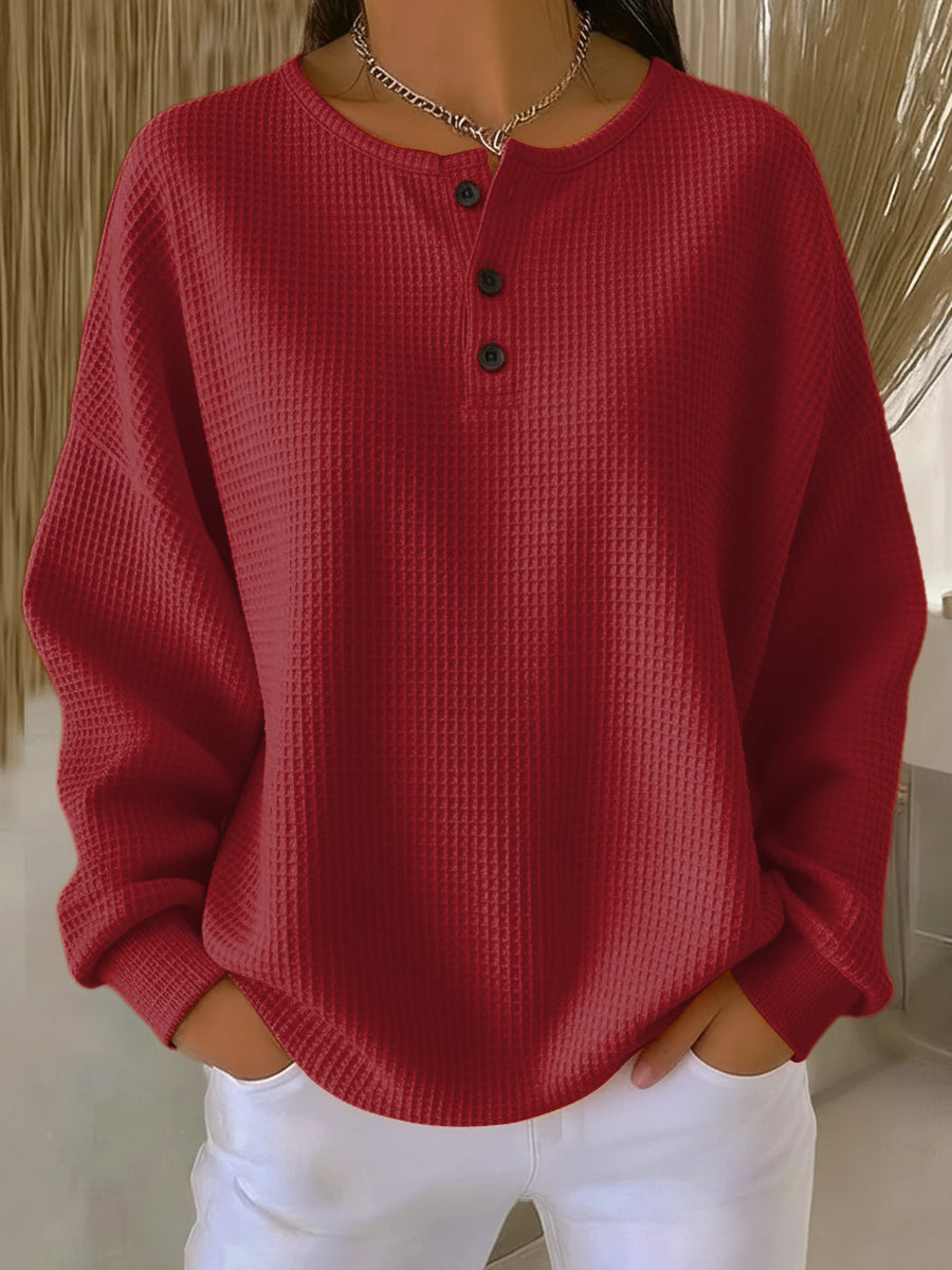 LaLune™ | Comfortabele Casual Trui met Kraag
