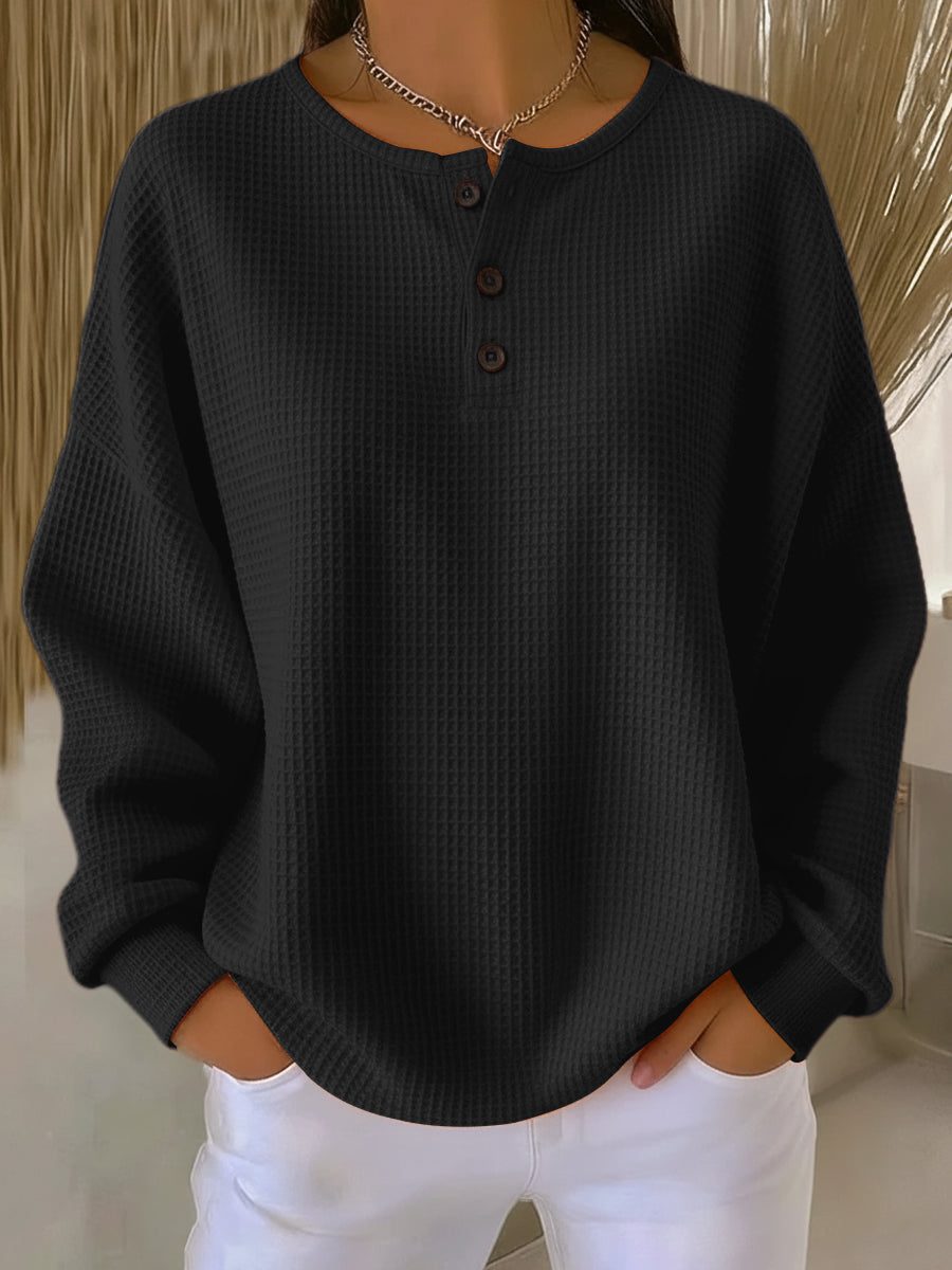LaLune™ | Comfortabele Casual Trui met Kraag