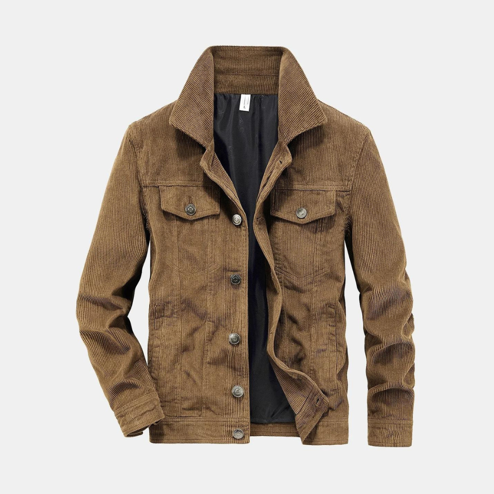 AARO - Comfortabel corduroy zomerjack