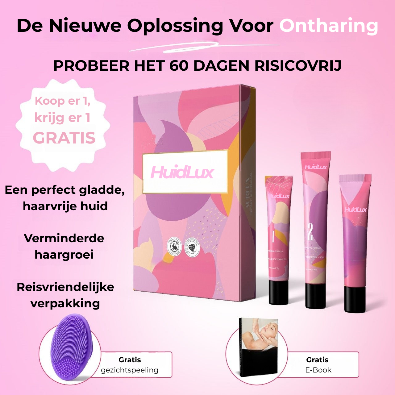 Drie Delige Ontharingsset