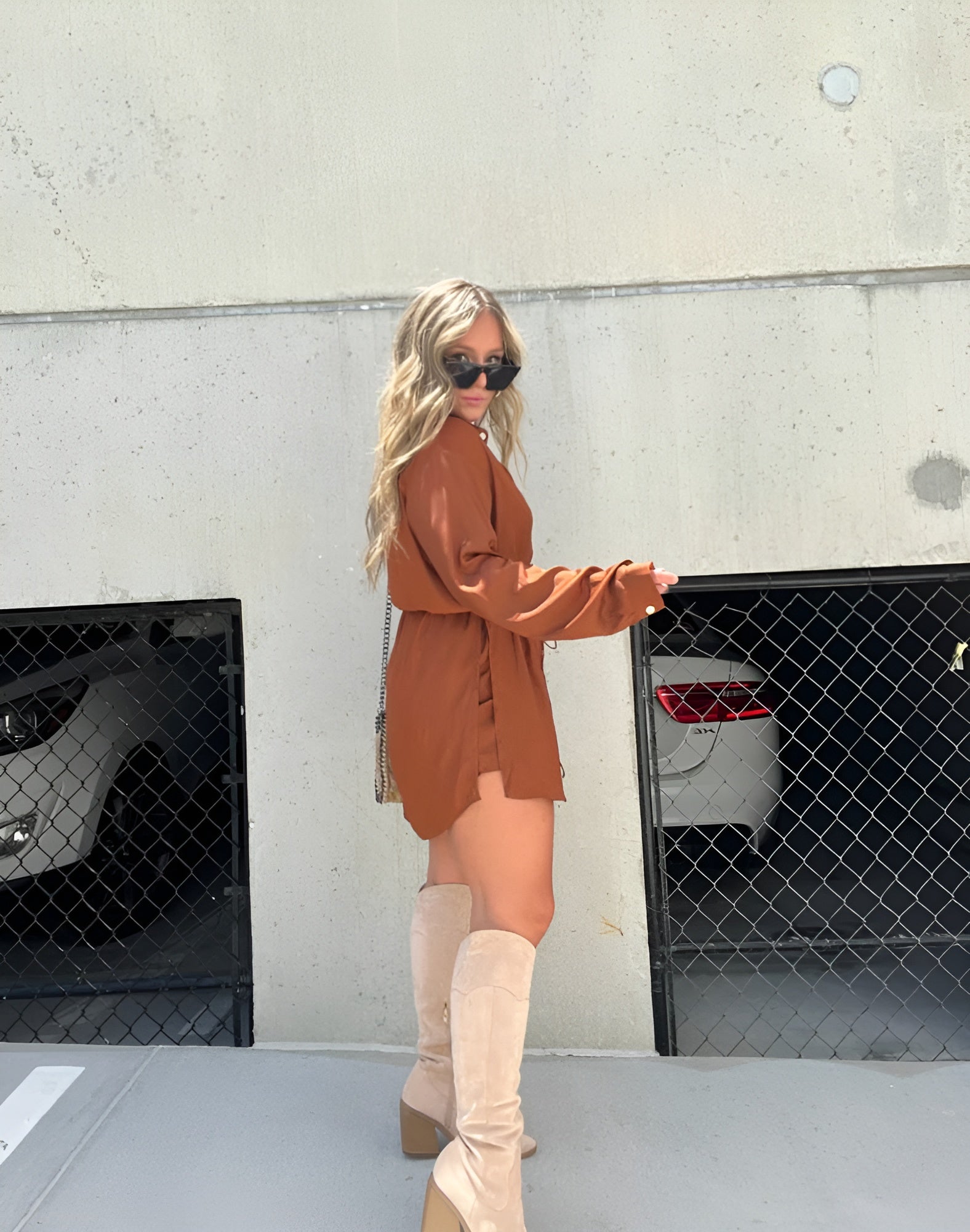 Van Laar® | Trendy Satijnen Romper Jurk