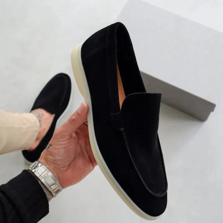 Elegante suède instappers