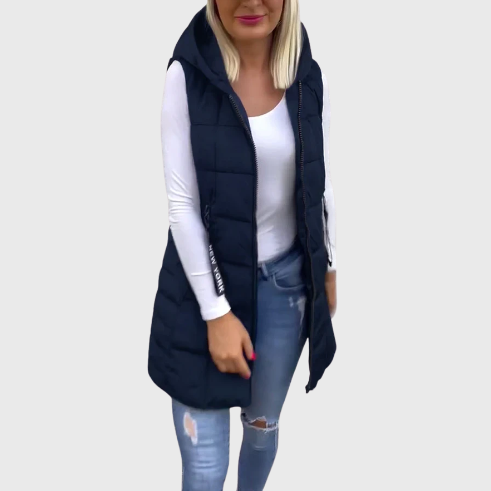 Van Laar Amsterdam™ | Mouwloze Gewatteerde Jas