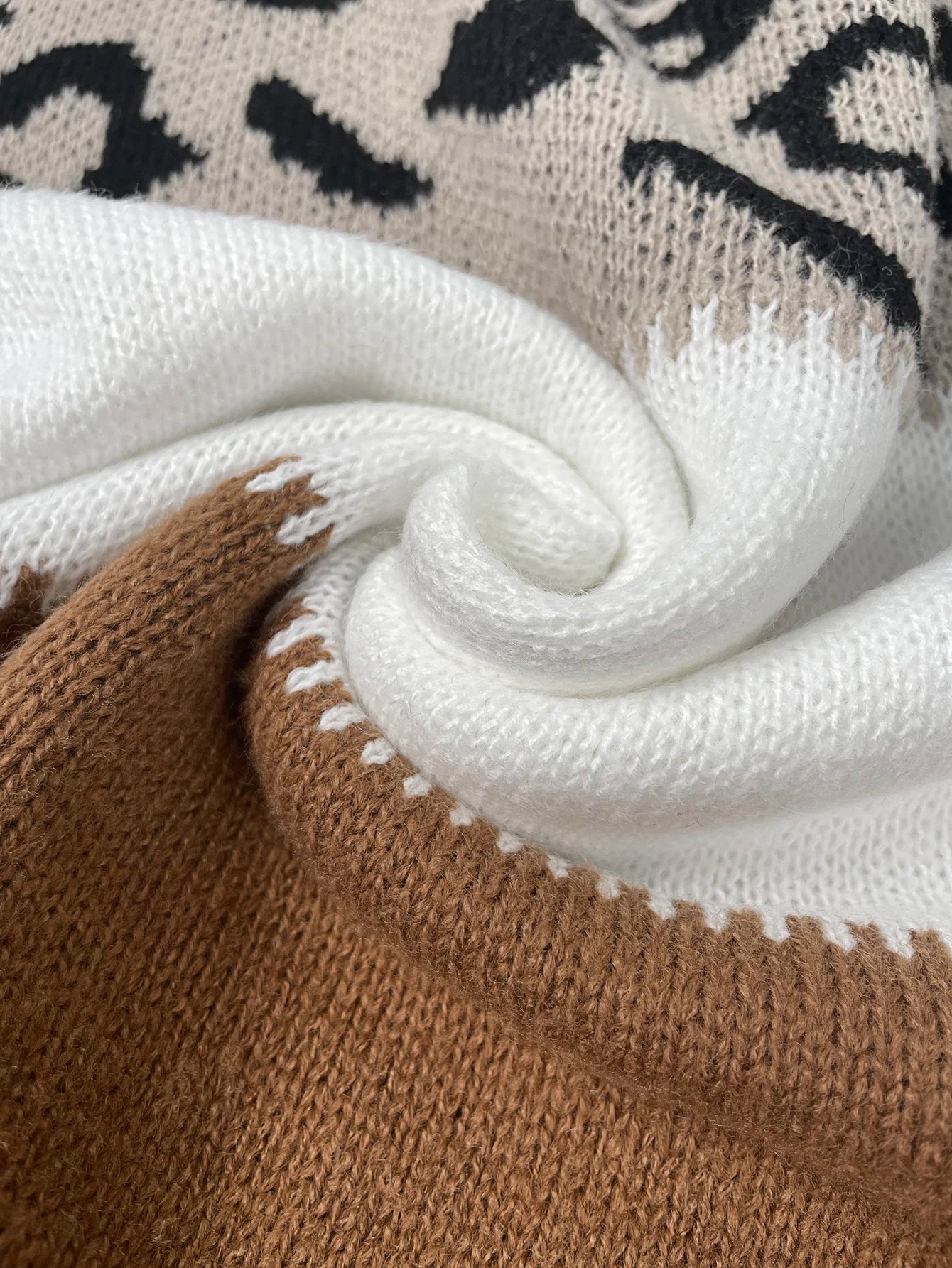 Van Laar® | Trui Met Luipaardprint