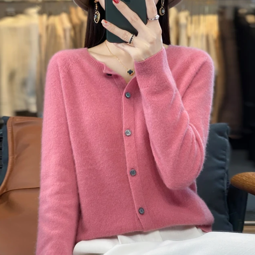 Van Laar® | Elegante Knoopjes Cardigan
