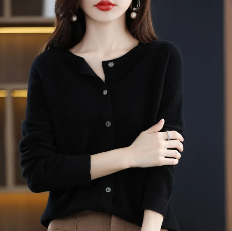 Van Laar® | Elegante Knoopjes Cardigan