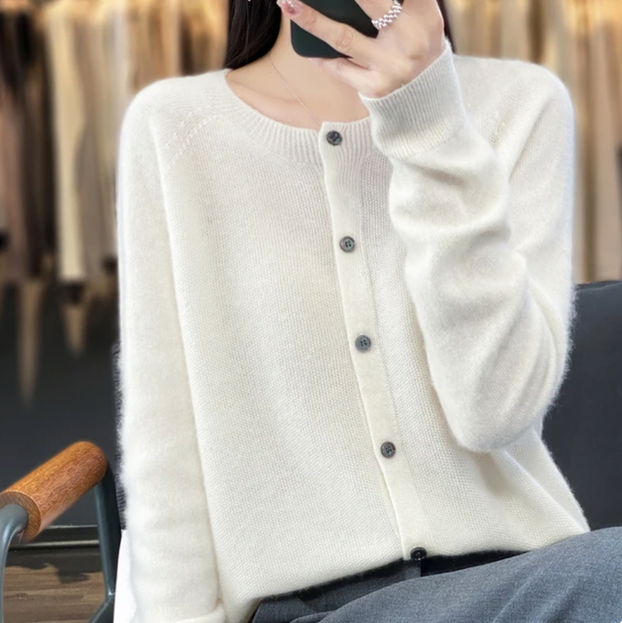 Van Laar® | Elegante Knoopjes Cardigan