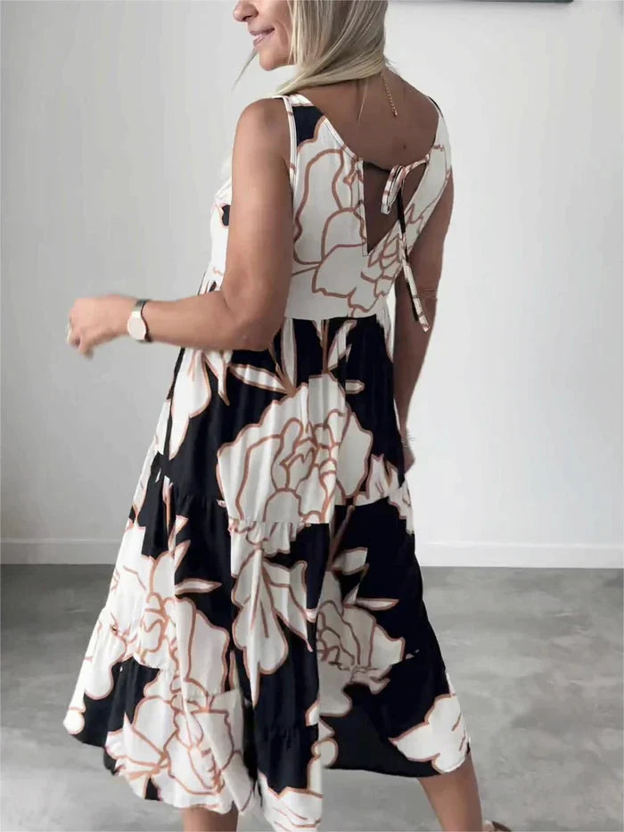 Van Laar® | Comfortabele Bloemenjurk