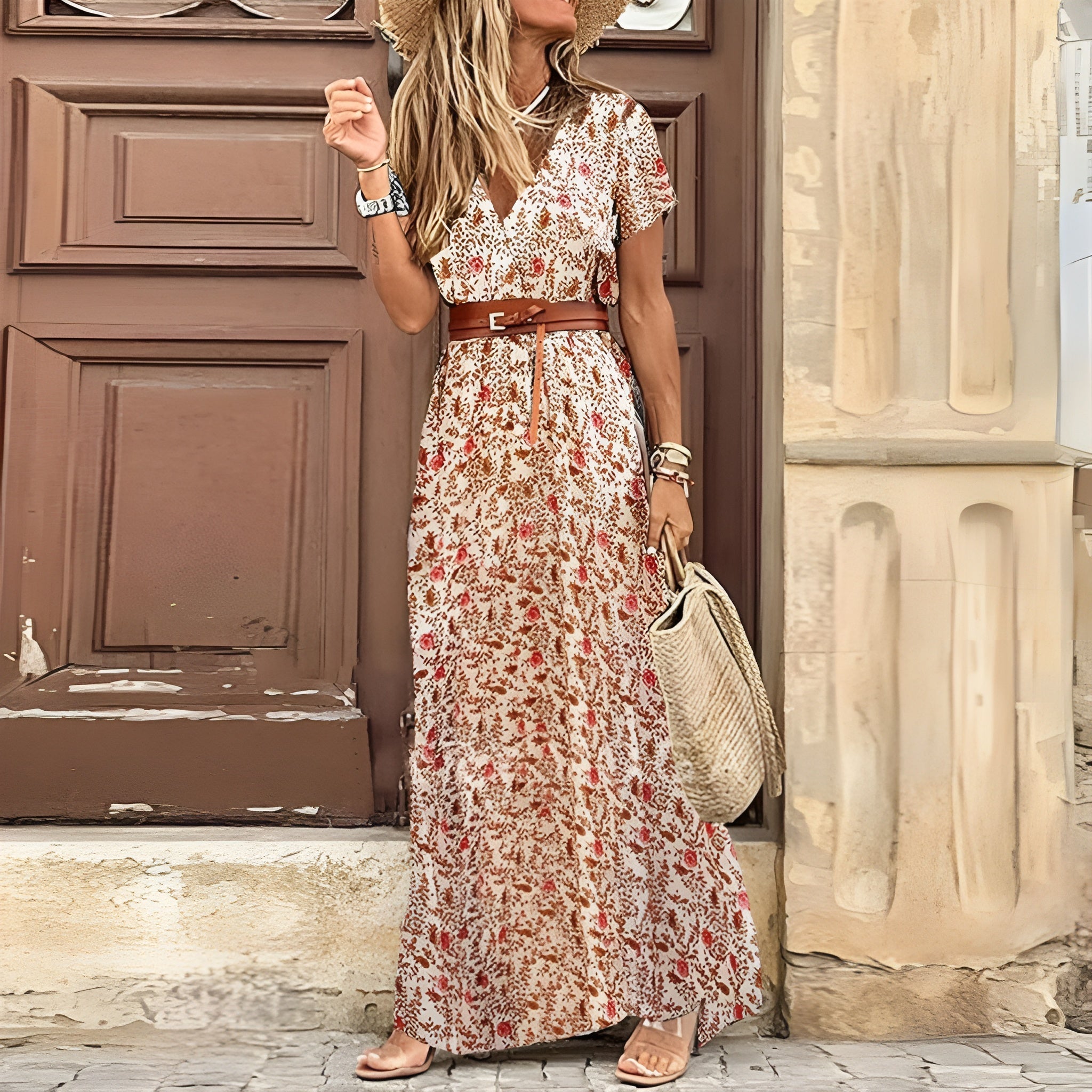 Van Laar® | Elegante Bohemian Maxi-Jurk