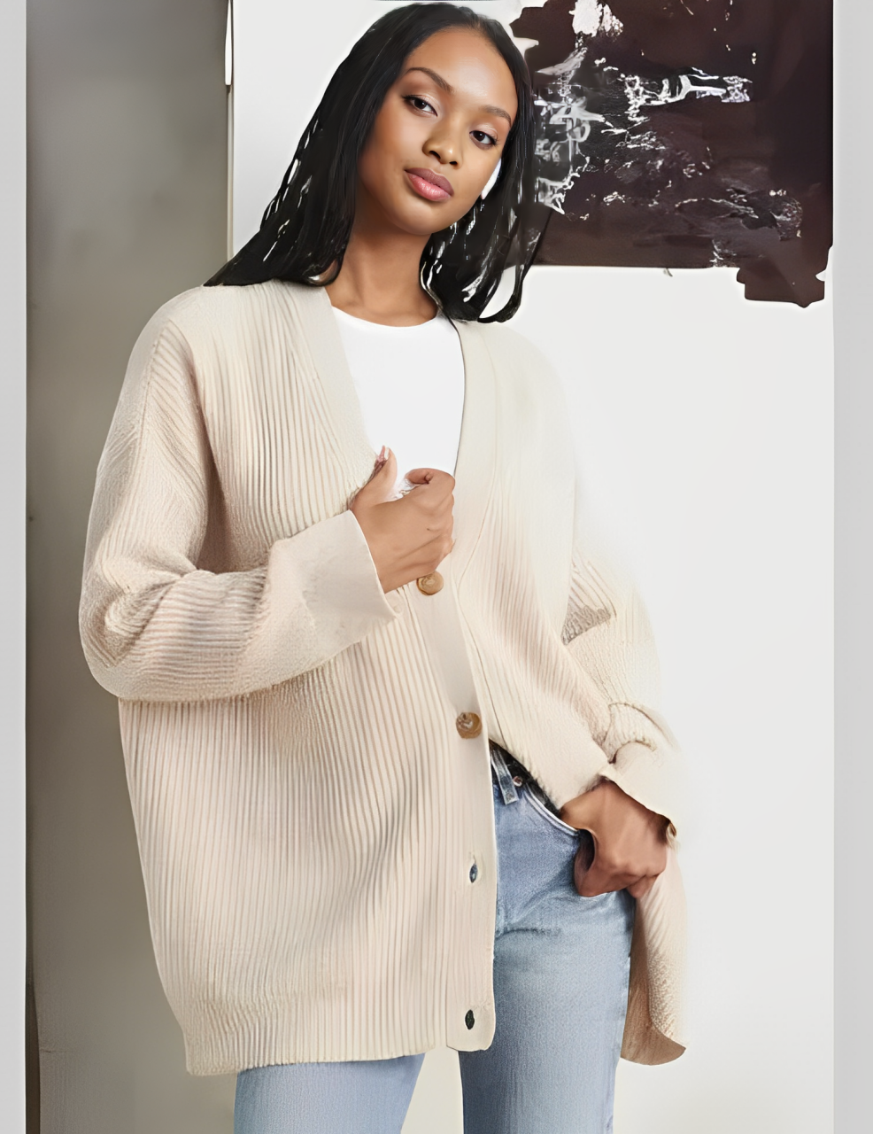 Van Laar® | Elegante Knopen Cardigan