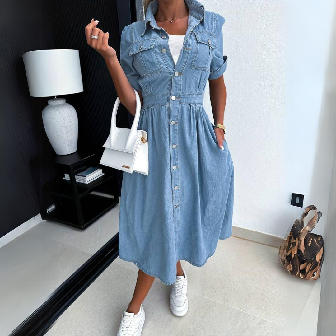 Van Laar®| Casual Denim Jurk