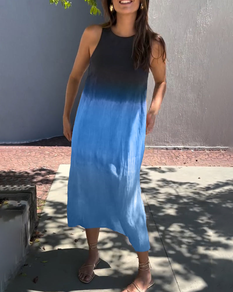 Van Laar®| Modieuze Mouwloze Jurk
