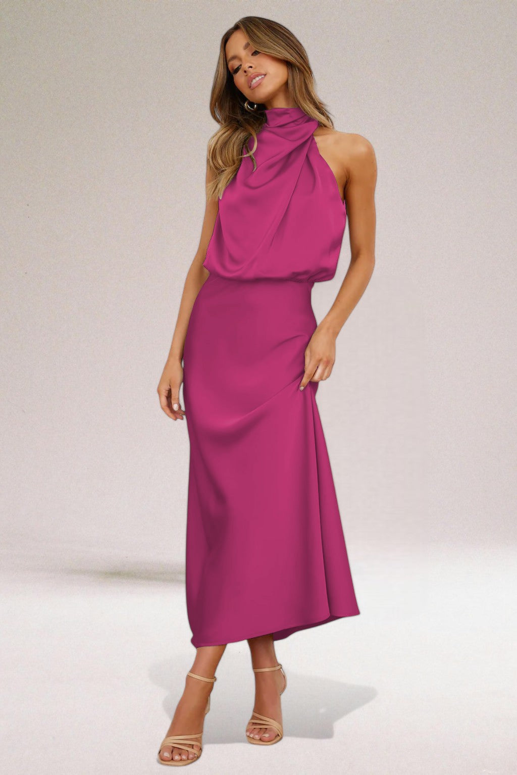 Van Laar®| Satijnen Glamour Jurk