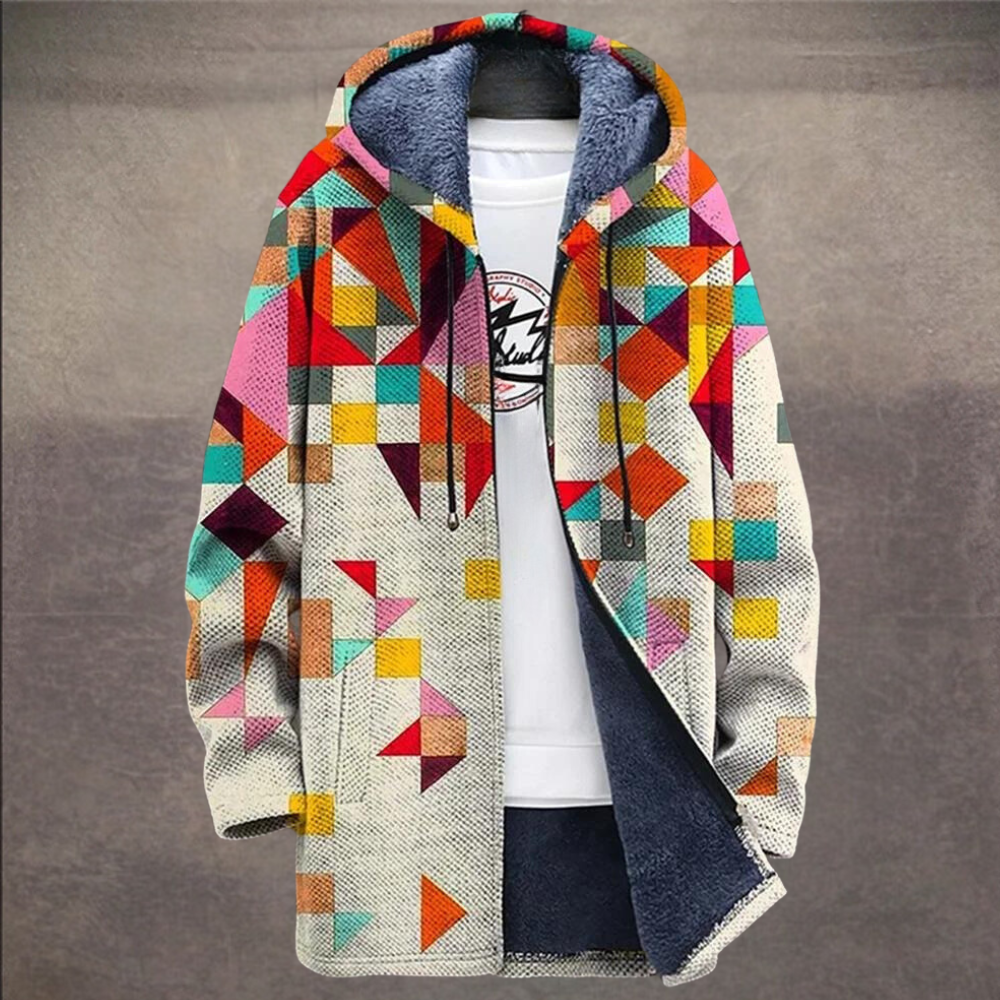 Arturo - Retro colorblock zomer vest voor heren
