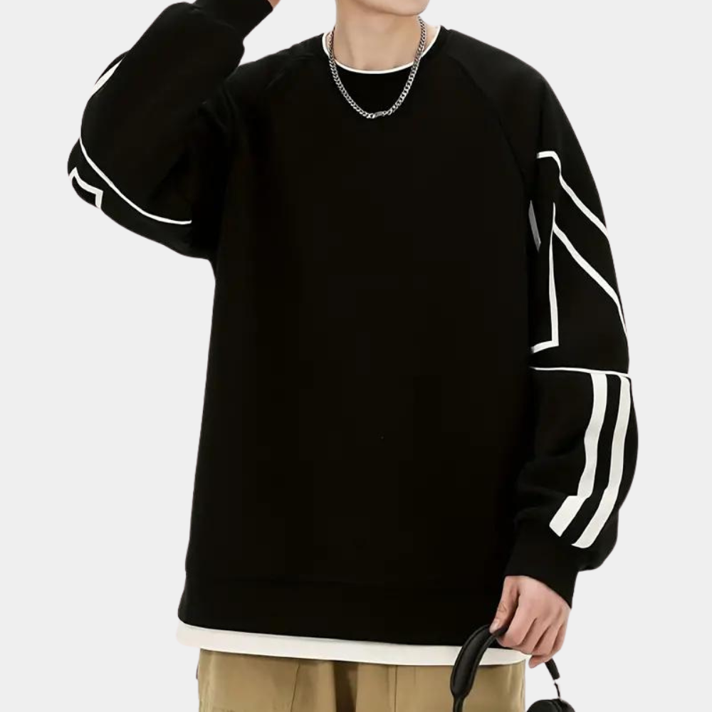 Zdravko - Heren Trui met Luchtige Losse Pasvorm voor Zomeravonden