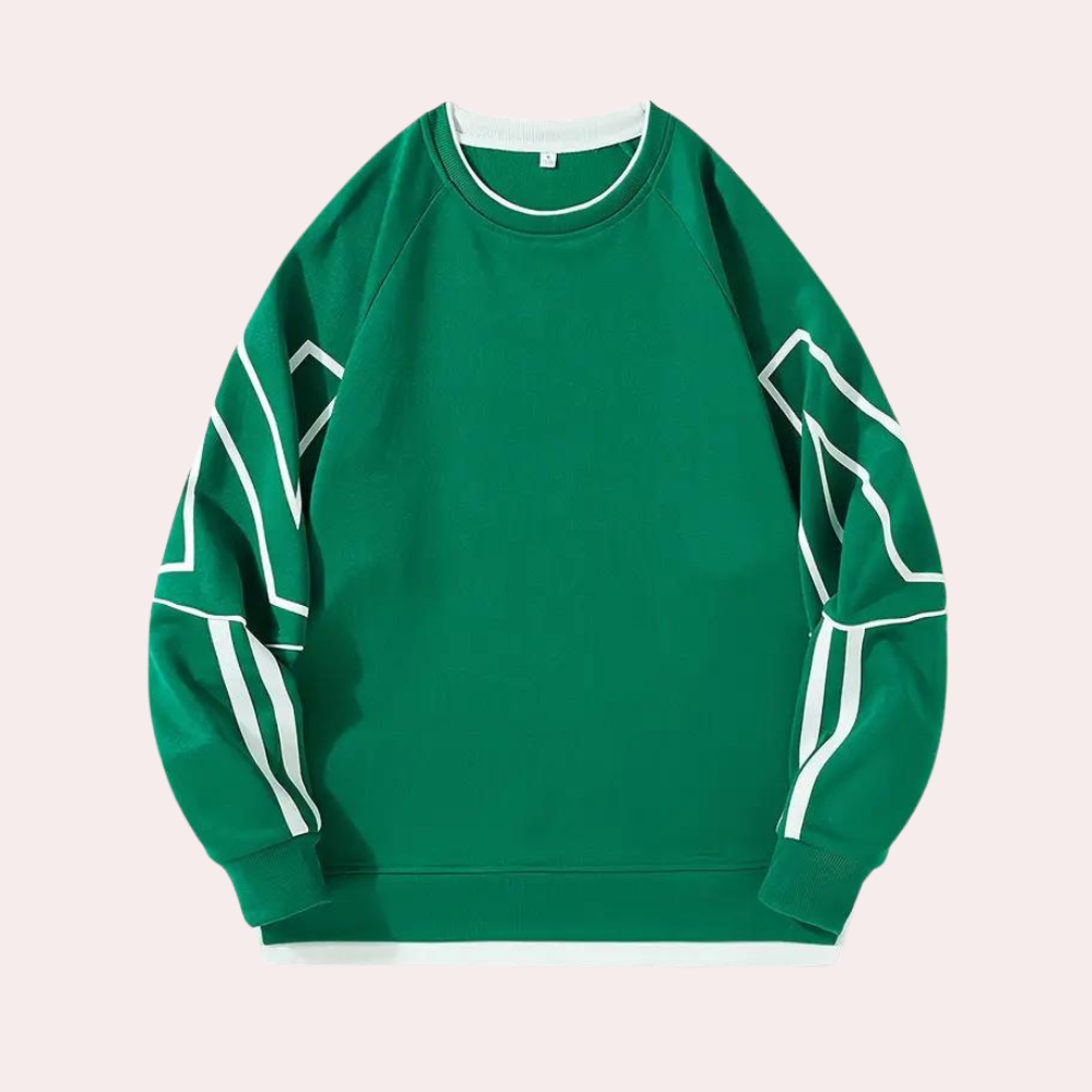 Zdravko - Heren Trui met Luchtige Losse Pasvorm voor Zomeravonden