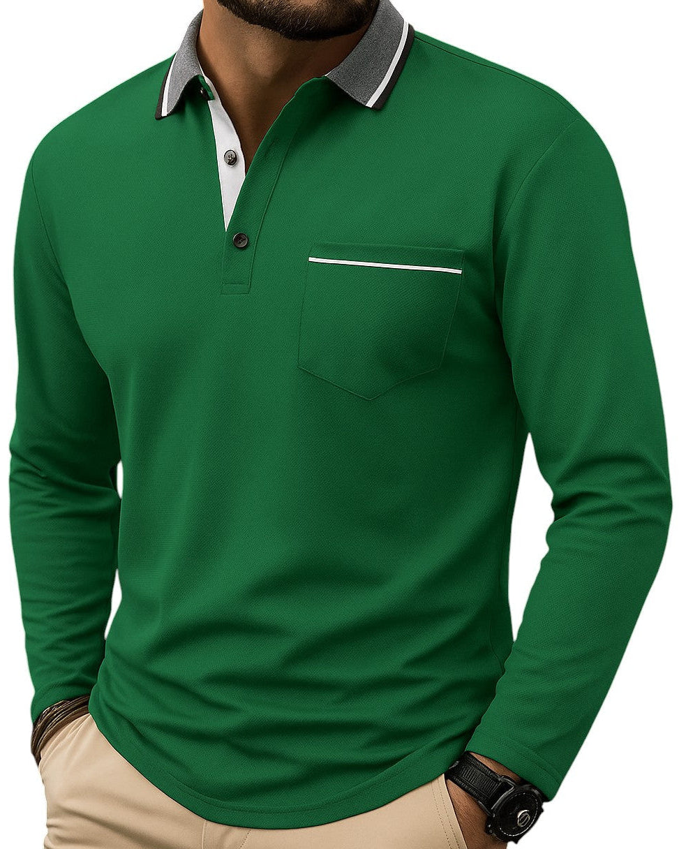LaLune™ | Klassieke Lange Mouwen Polo