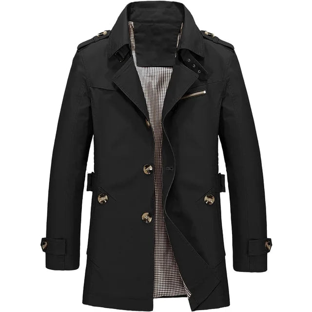 LaLune™ | Klassieke Herenjas voor de Herfst