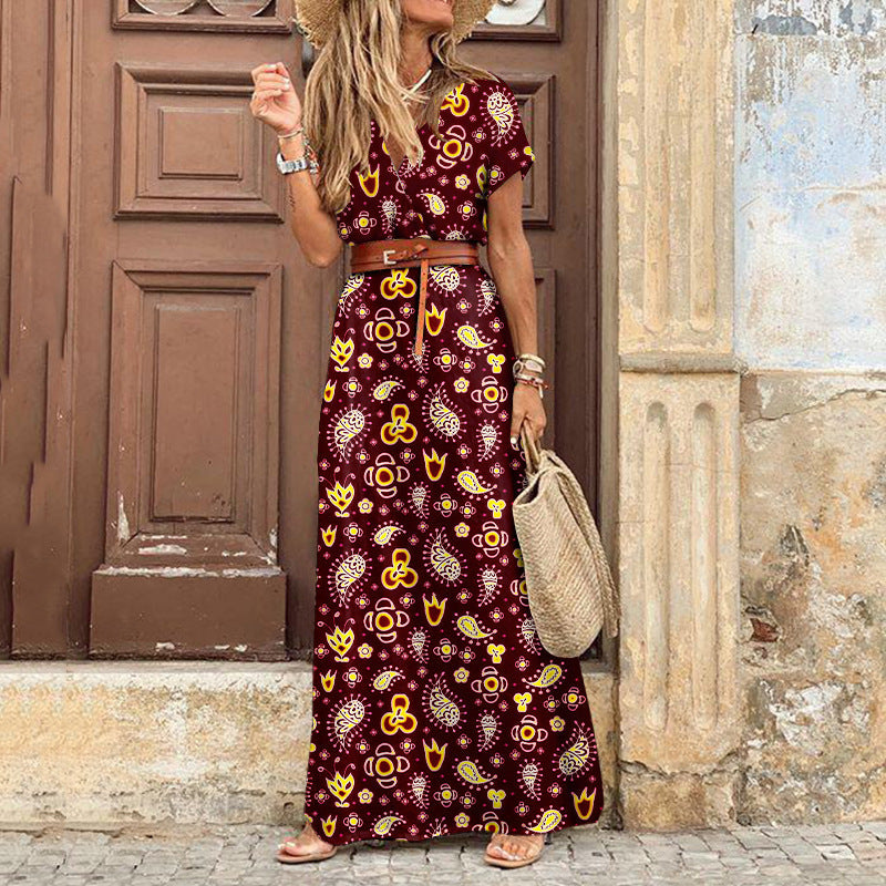 Van Laar® | Elegante Bohemian Maxi-Jurk