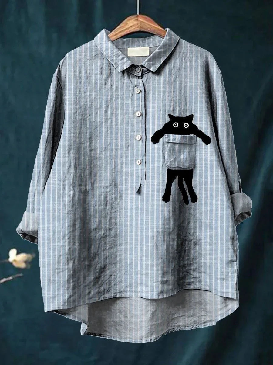 Van Laar® | Stijlvolle Casual Blouse met Print