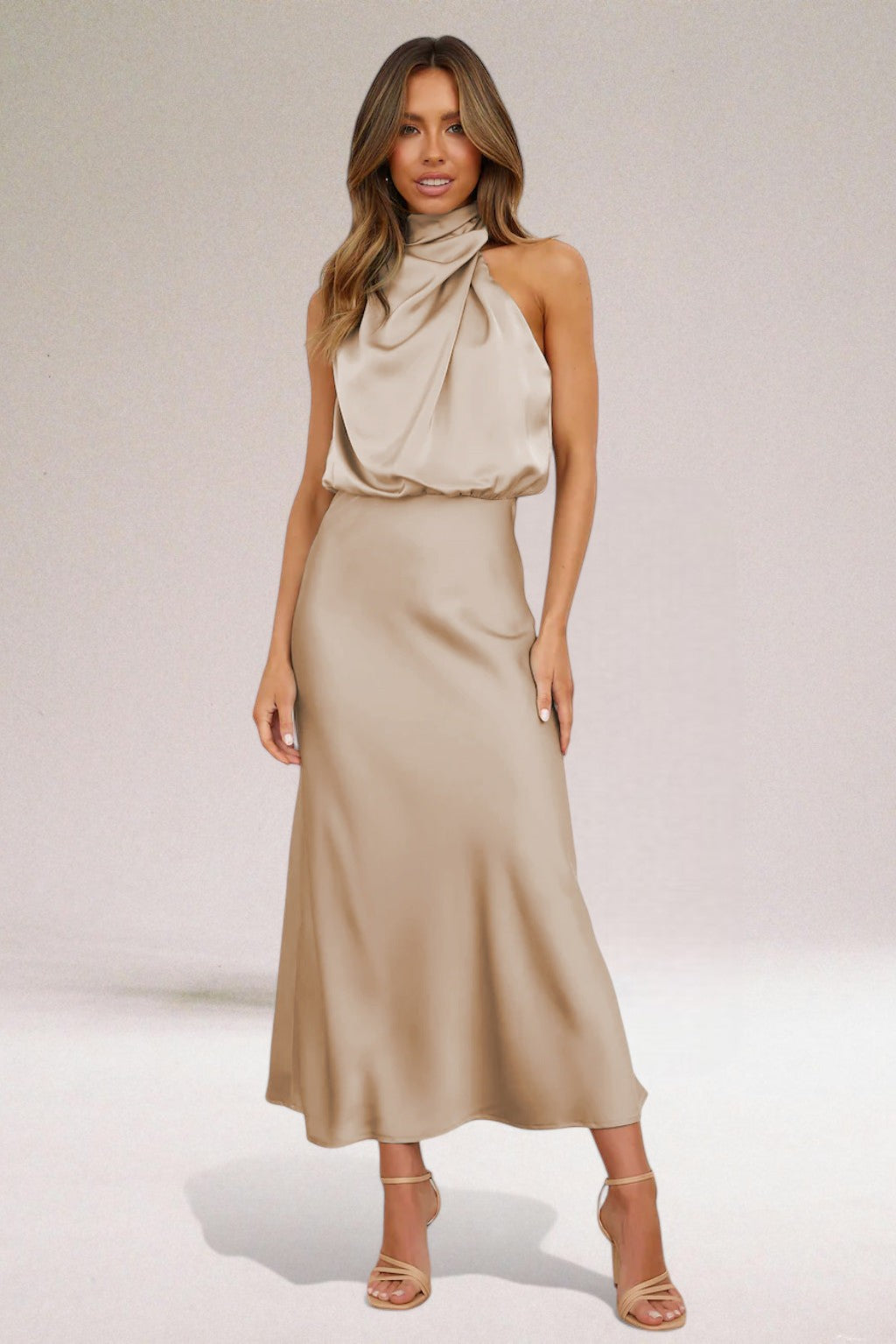Van Laar®| Satijnen Glamour Jurk
