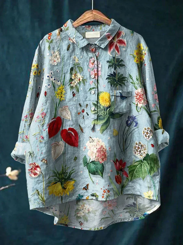 Van Laar® | Stijlvolle Casual Blouse met Print