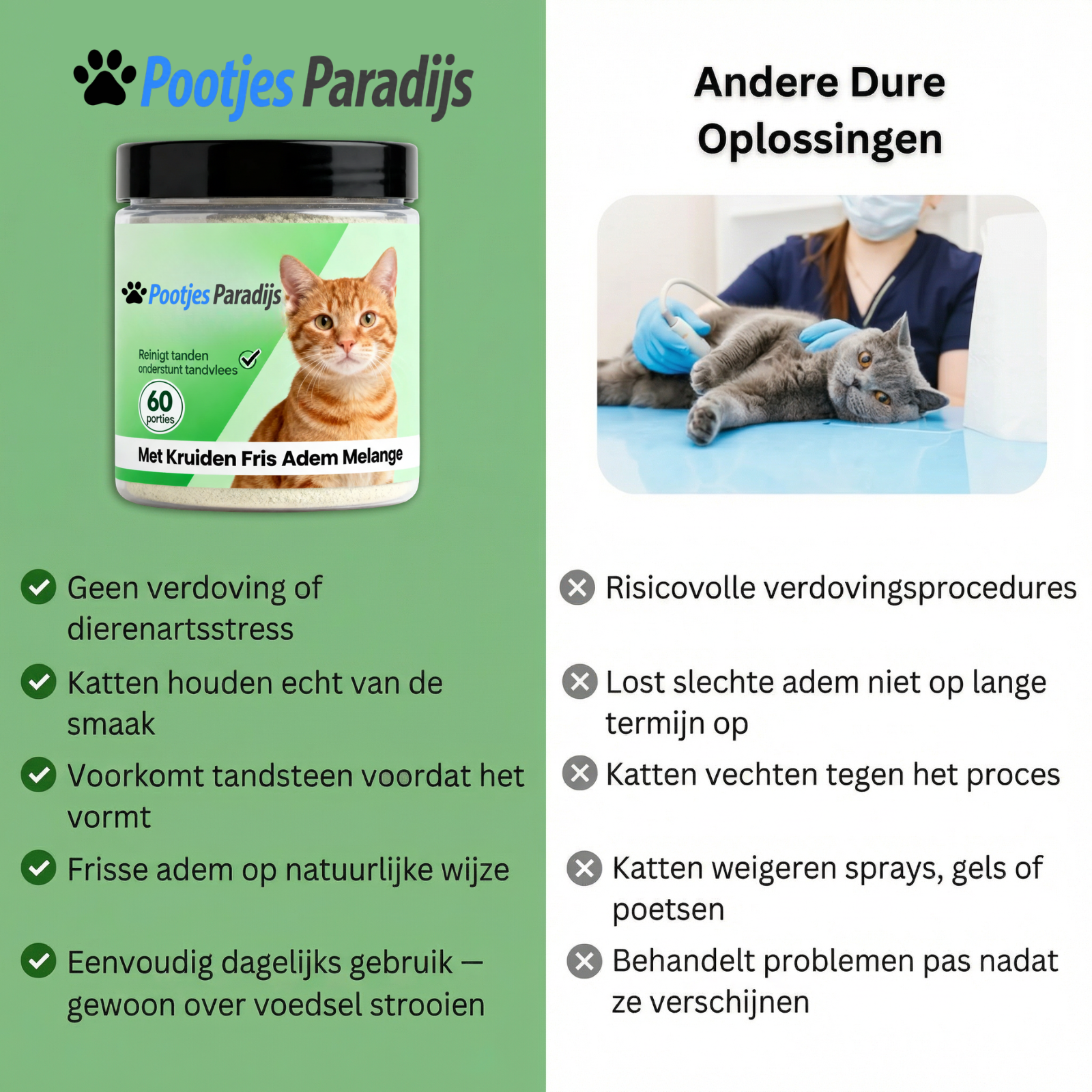 Pootjes Paradijs™ - Dental Powder