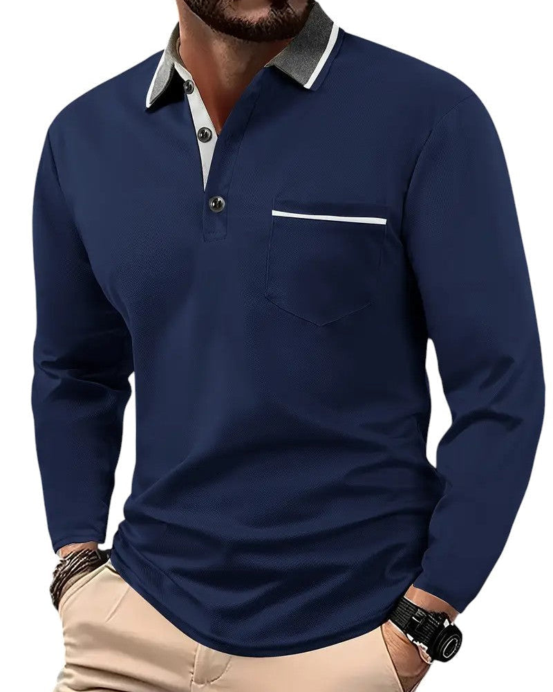 LaLune™ | Klassieke Lange Mouwen Polo